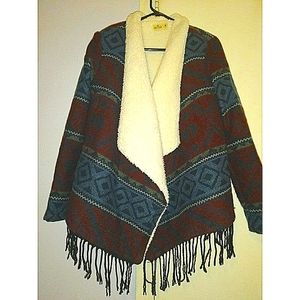 Hollister by Abercrombie A&F Women's Open Front Cardigan Jacket sz Medium